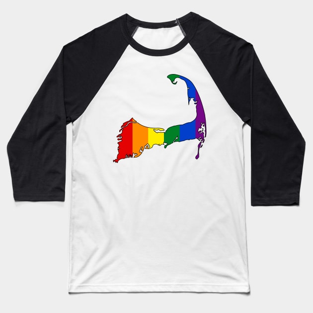 Cape Cod Pride! Baseball T-Shirt by somekindofguru